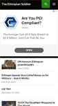 Mobile Screenshot of ethiopiansoldiers.com