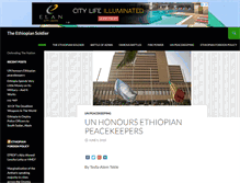 Tablet Screenshot of ethiopiansoldiers.com